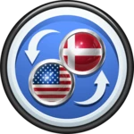 english to danish translator android application logo